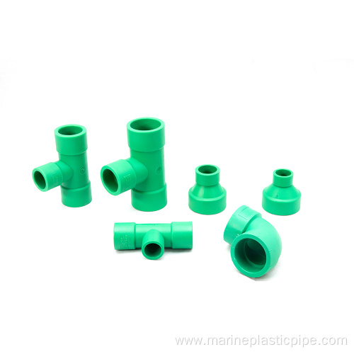 PPR Low Processing Cost Ppr Pipe Plastic Fittings